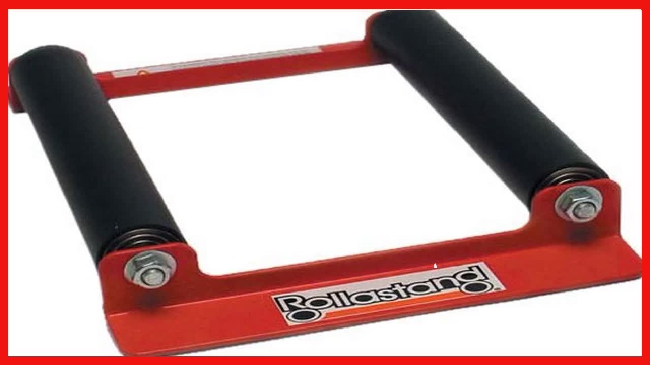 Легкая очистка колес с помощью подставки Rollastand для спортивных мотоциклов.