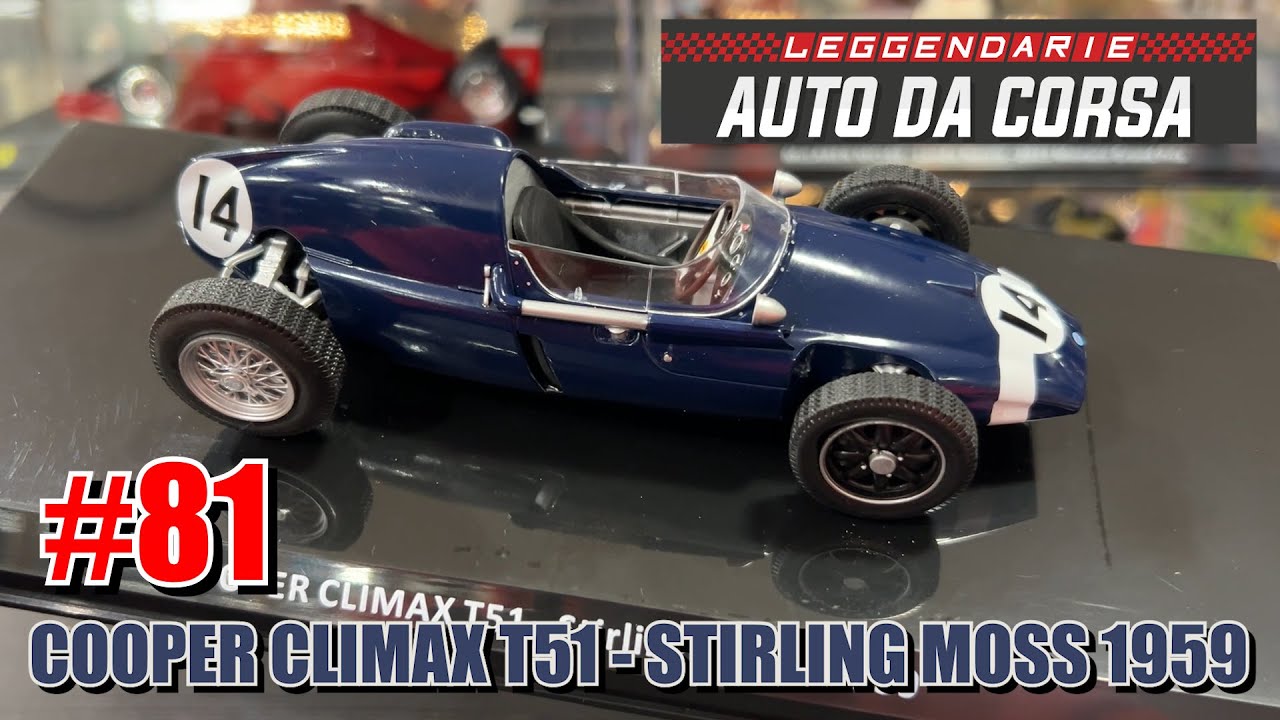 LE GRANDI FORMULA 1 #81 - COOPER T51 - STIRLING MOSS 1959 | Centauria (uscita 113)