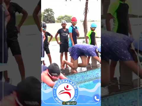 வெயிலுக்கு ஜில்லுனு நீச்சல் கத்துக்கலாம்🏊‍♂️🌊☀️ #puthuyugamtv #KuberalaxmiSportsAcademy #summerclass
