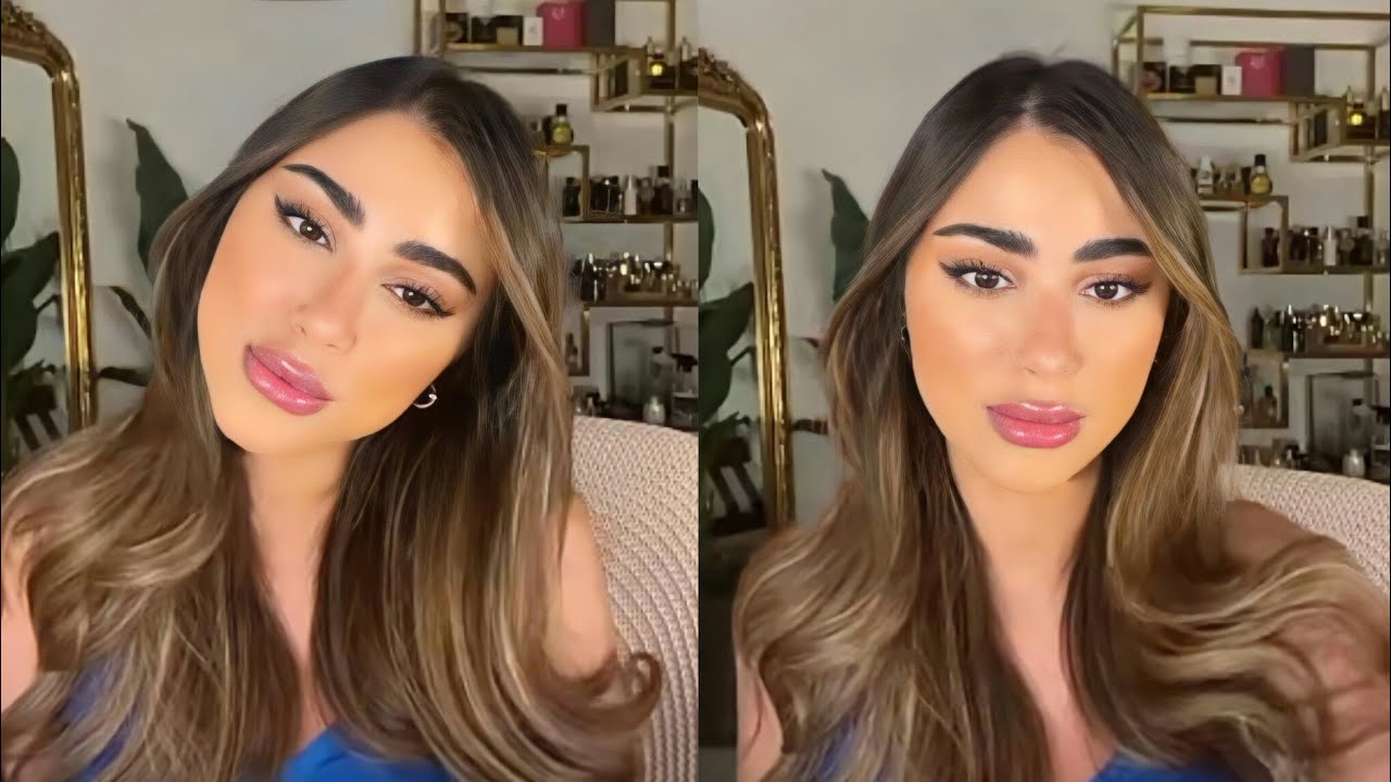 تتوريال مكياج طلعات بلون شادو واحد و عيون مسحوبة / سناب مودل ثريا