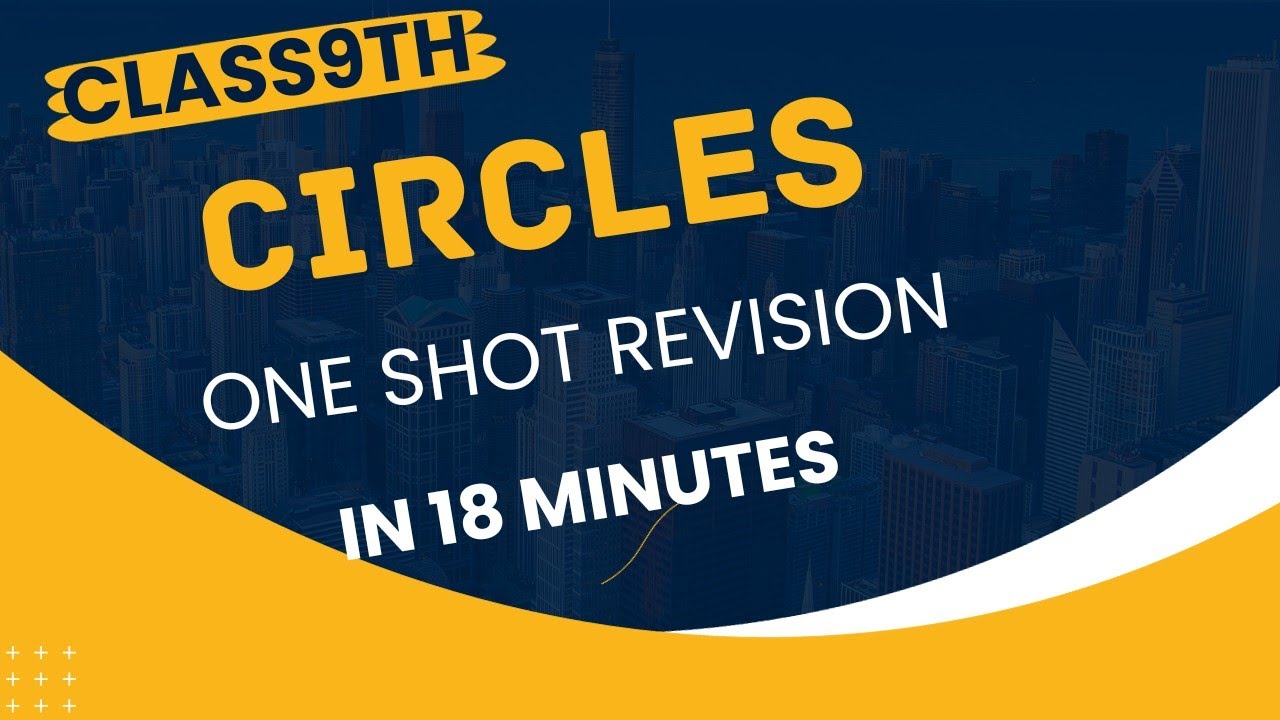 Circles Class 9th One Shot Revision ll Class 9 Maths ll #MORECONCEPT ...
