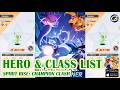 Spirit Rise: Champion Clash All Pokemon Class & Tier List - Mobile Game (Android)
