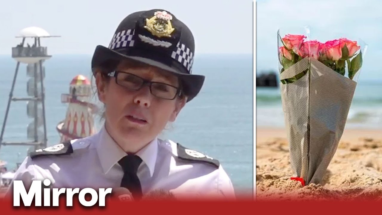 Bournemouth beach Full police statement following death of two