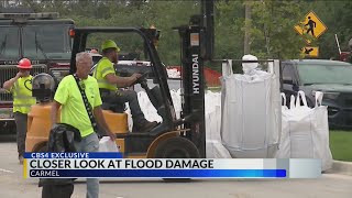 Officials tour Hazel Dell bridge damage