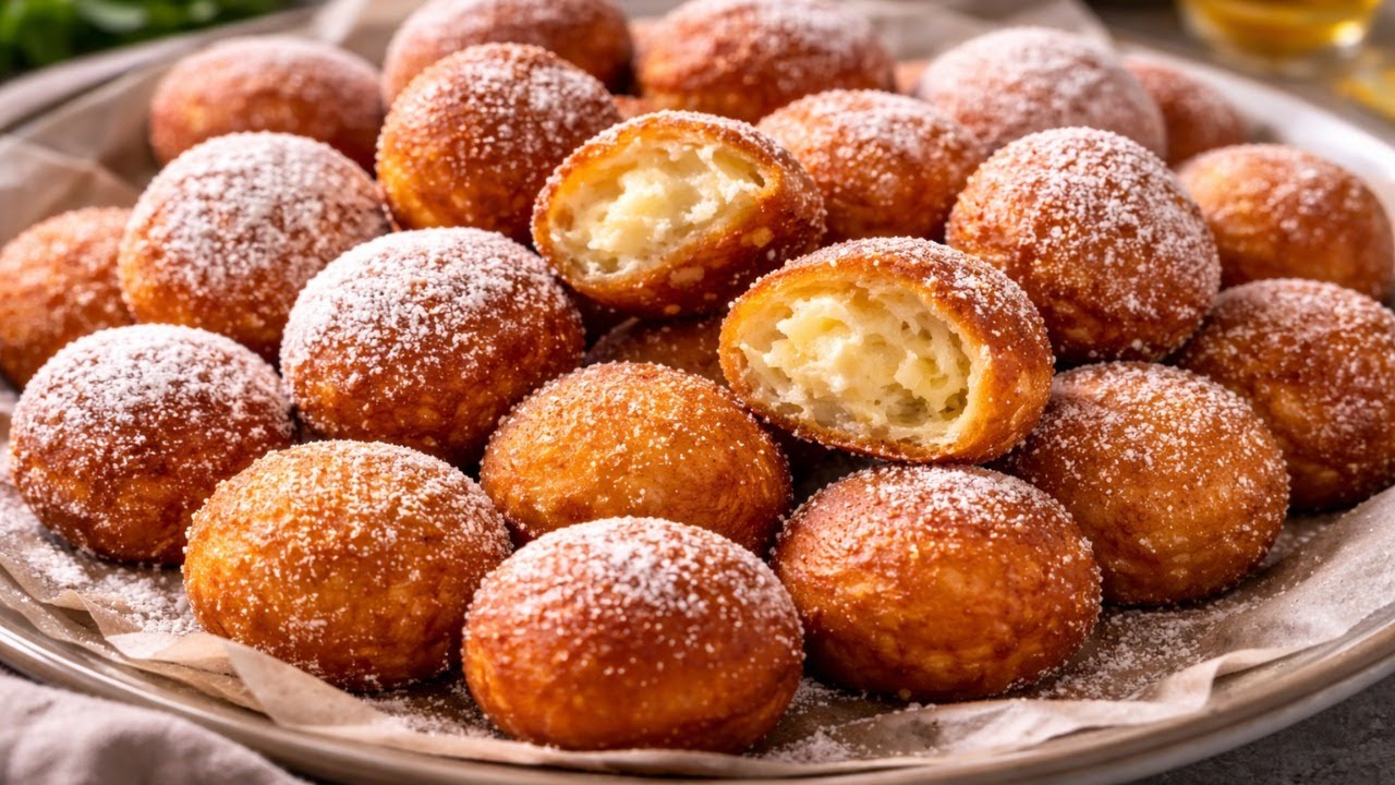 Domowe Pączki z Serem iJogurtem - Bez Drożdży , Na Każdą Okazję