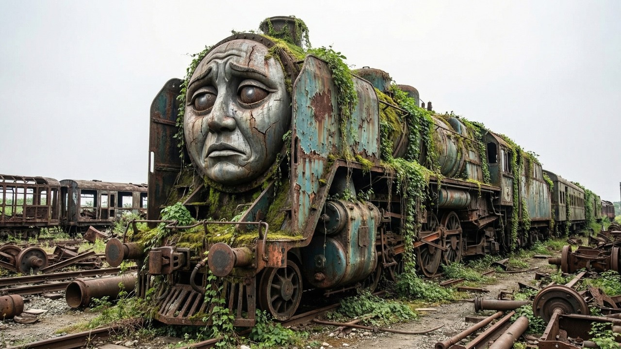 This Gordon Engine Was Pure Rust — Now Watch It Move Again | ASMR