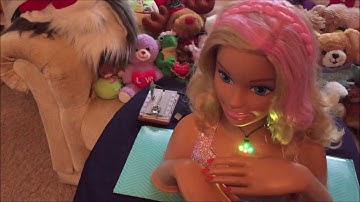 Barbie with Pendant: MakeCode and Adafruit Trinket M0