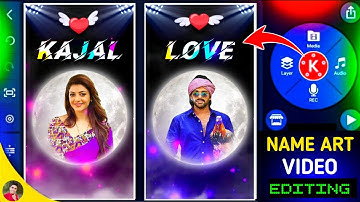 Name Art Video Editing 2022 | Name With Photo Beautiful Status Editing |New Style Name Video Editing