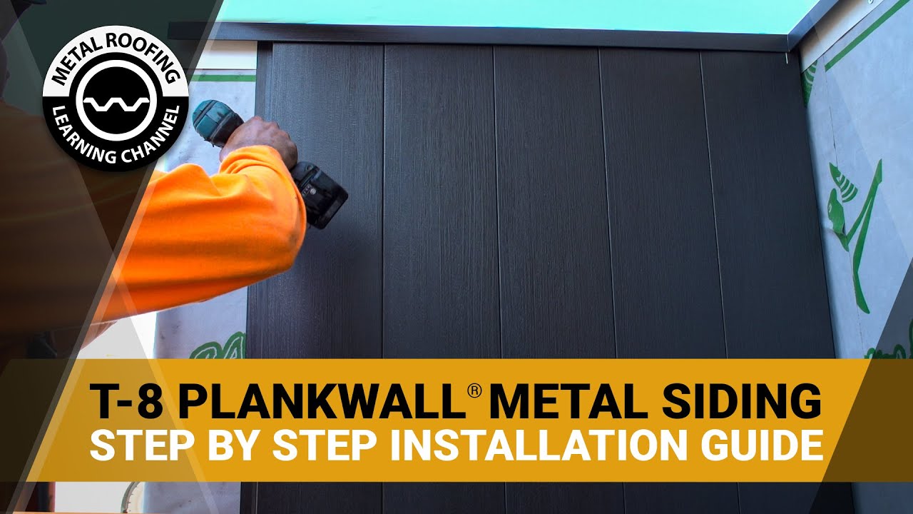 Metal Wall Panel Installation How To Install Flush Metal Wall Panel Metal Wall Panel Installation How To Install Flush Metal Wall Panel
