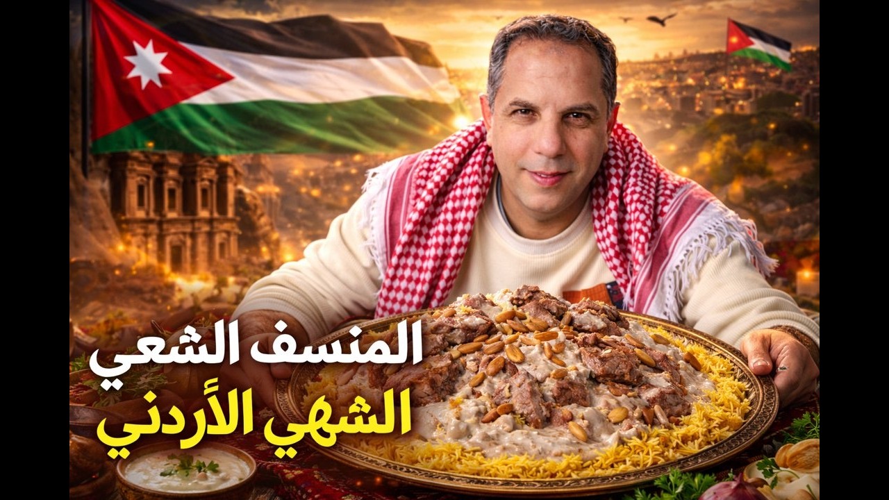 #أكلات_حول_العالم #الحلقه الاولى(المنسف الاردني)