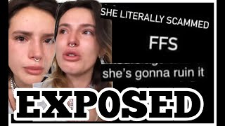 Celebrity BELLA THORNE EXP0SED FOR SCAMMING PEOPLE AND GETS DRAGGED. A DAMN MESS. Profile