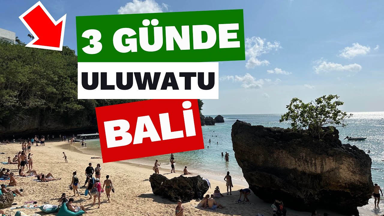 ENDONEZYA Gezilecek Yerler & ULUWATU Doğu BALİ Turu | 🇮🇩 VİZESİZ Bali Vlog 3/4