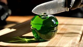 Cutting a Glass Apple? Mesmerizing Macro Art in Slow Motion screenshot 3