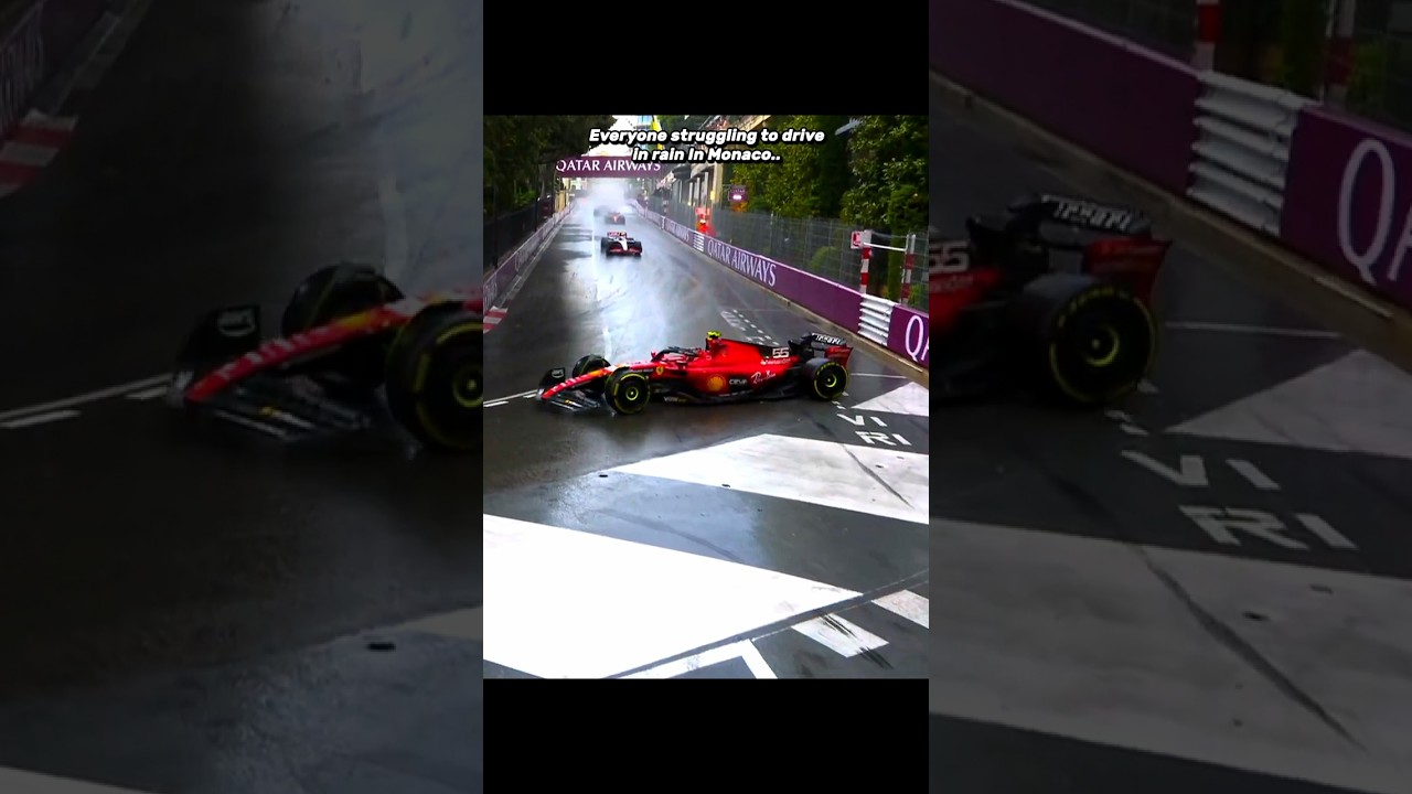 That time when Rain in Monaco made all the cars equal...