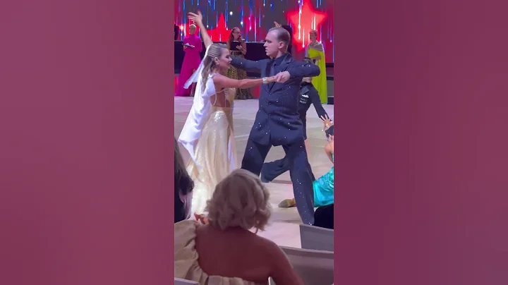 Pt.3 American Smooth Tango Pro RS 1/4 final at USDC 2025 #hairstyle #ballroom #makeup