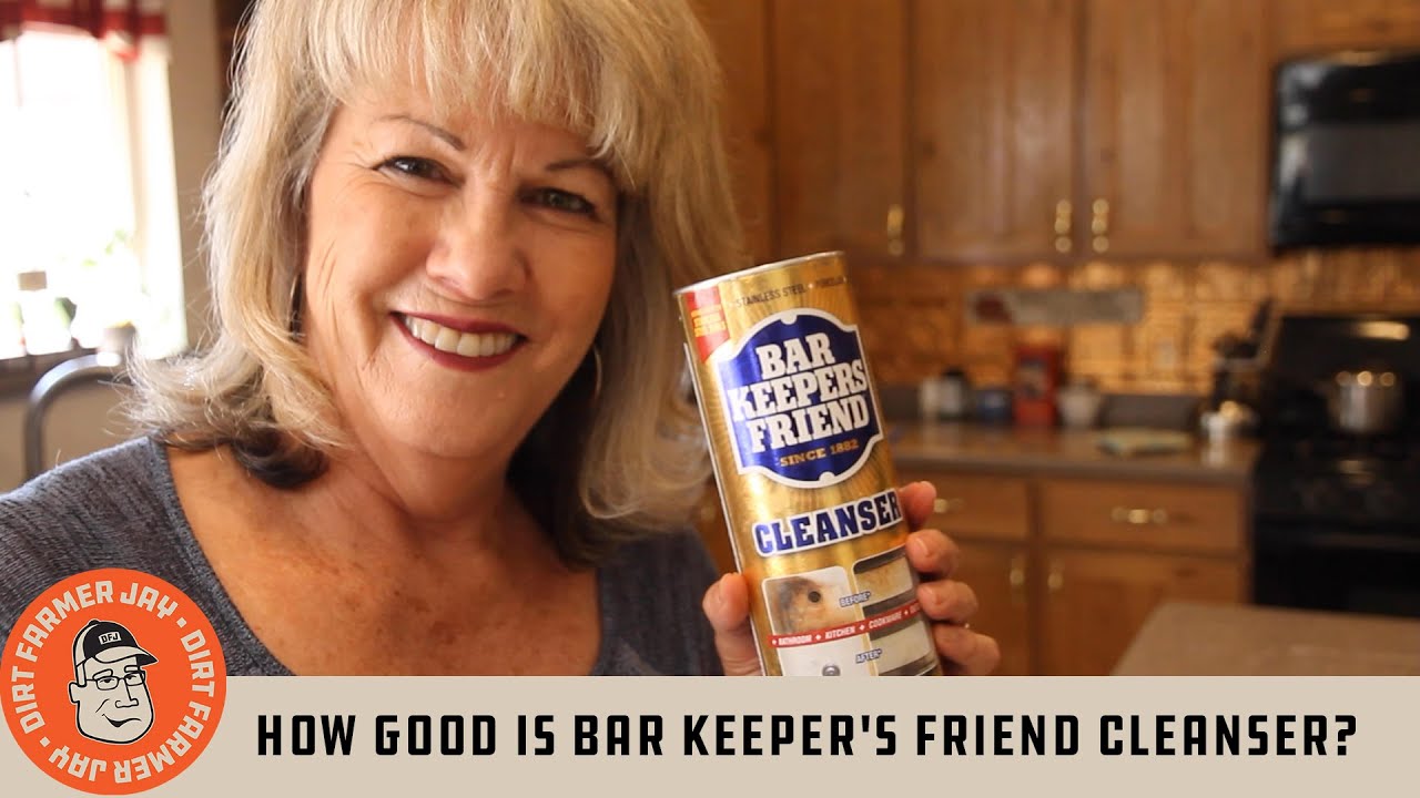 How Good Is Bar Keeper S Friend Cleanser Youtube