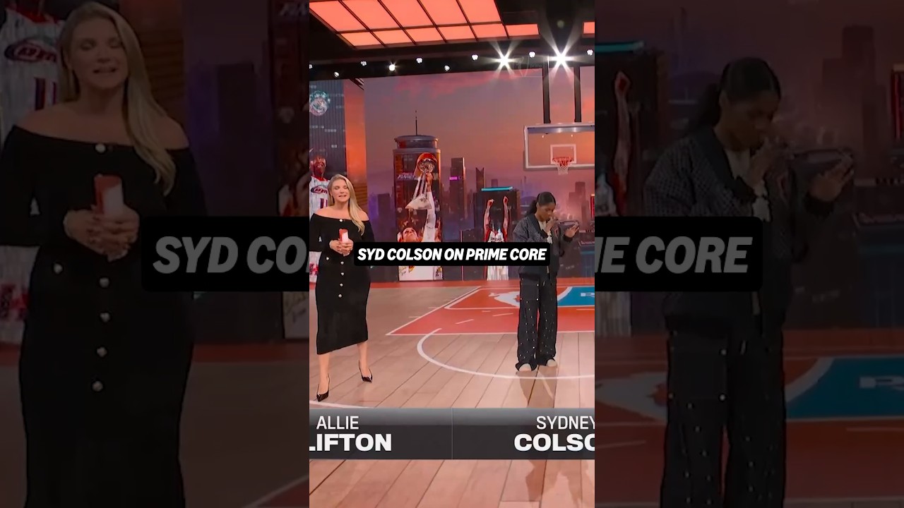 Syd Colson's #WNBAonPrime debut did not disappoint 😂
