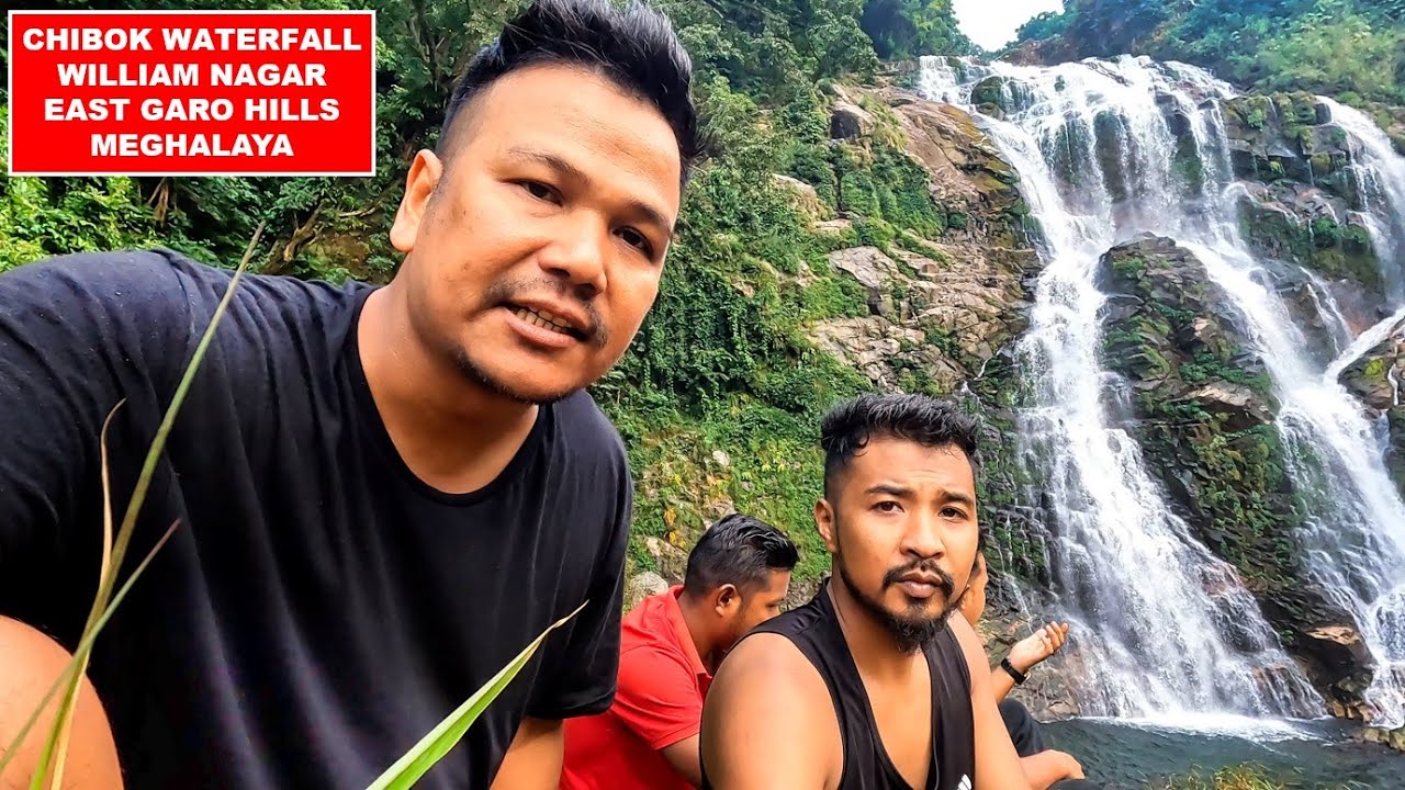 Chibok Waterfall (Bawe Duragre) in Williamnagar East Garo Hills, Meghalaya