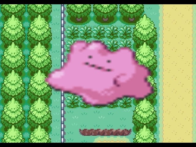 We caught a Shiny Ditto! Pokémon FireRed 