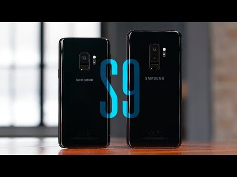 Распаковка Galaxy S9 и S9+