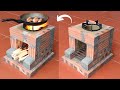 The idea of ​​making a wood stove from cement - How to make a simple and effective wood stove