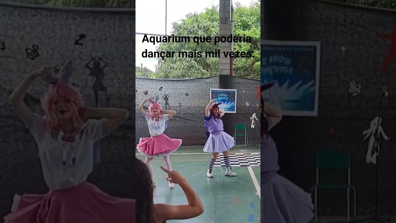 Nossa integrante Akarui não aguenta mais dançar essa música! #fy#foryou #meme #cosplay #pokemon