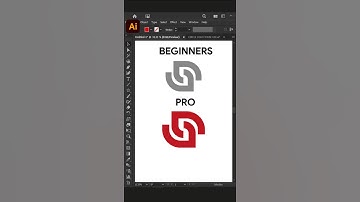 Adobe Illustrator 2025 Tips - How To Create Monogram Logo Design Process #GfxHunters #short