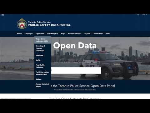 TPS Data Portal Walkthrough