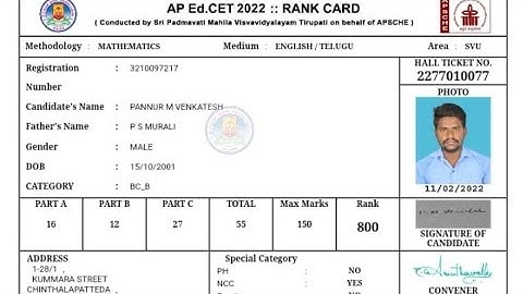 AP EDCET 2022 Counselling Web Option