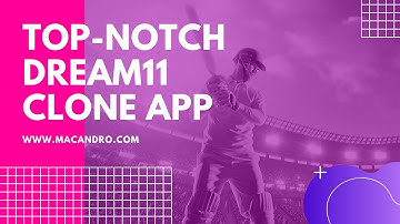 Dream11 Clone app | Dream11 Clone Script | Macandro