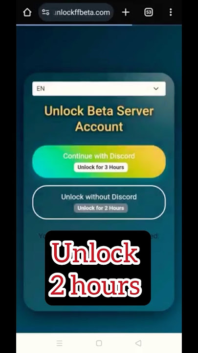 #unlock #without #discord How to Unlock Beta Server Account ? How To Open Astute. App #proxyserverff
