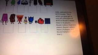 Brawl Of The Objects Bracket Botob Episode 1