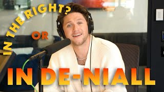 Niall Horan plays 'In The Right or In DeNIALL', sings One Direction and more.. by Bru On The Radio 49,518 views 1 year ago 3 minutes, 38 seconds