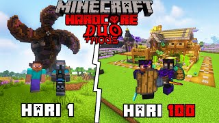 100 Hari Di Minecraft Hardcore Duo Tapi Pakai MOD 1.18.1