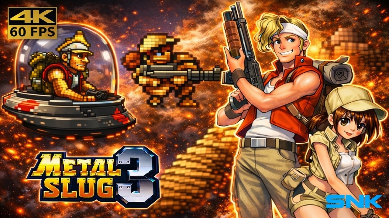 Metal Slug 3 - Marco | No-Death REAL RUN | Lv 4 | NO TAS
