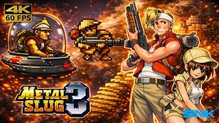 Metal Slug 3 - Marco | No-Death REAL RUN | Lv 4 | NO TAS