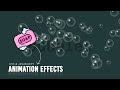 Soap  bubbles  css javascript animation effects