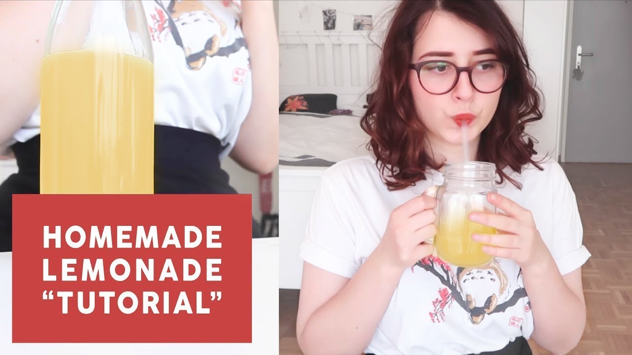 Homemade Lemonade Tutorial Youtube