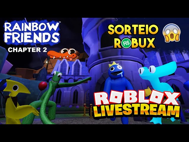 ROBLOX COM AMIGOS, Leozinho Gamer was streaming Roblox.