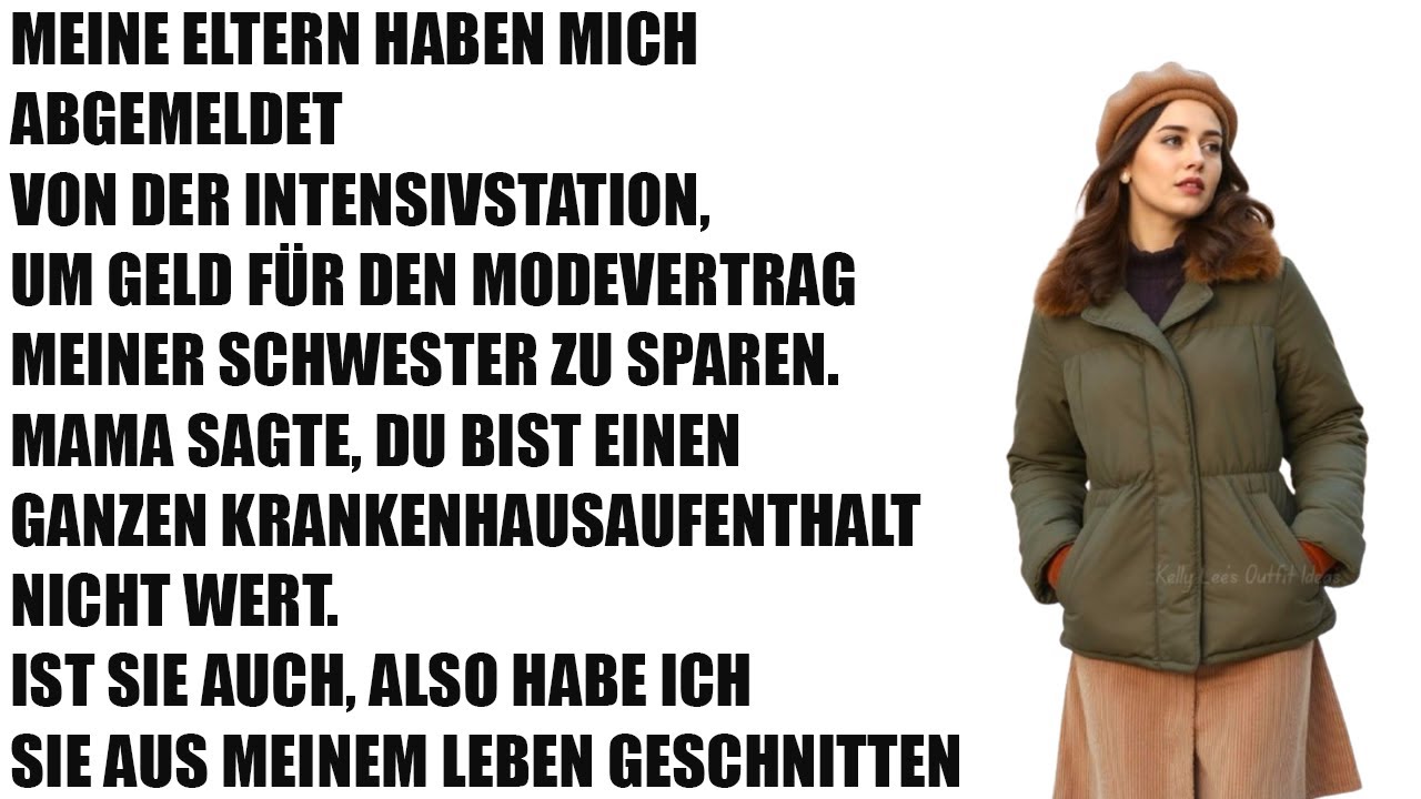 Meine Eltern Ließen Mich Aus Der Intensivstation Entlassen – Für Den Traum Meiner Schwester