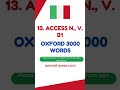 13. ACCESS n., v. B1 Meaning in Italian | Oxford 3000  Words | Spoken English by Biddrup Mallick