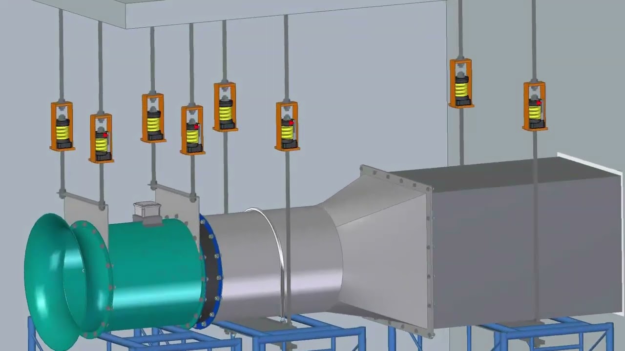 Installation 3D Animation SPRING HANGER