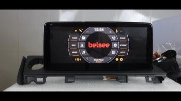 Belsee Mazda 6 2013 2014 2015 2016 2017 2018 Apple CarPlay Android Auto GPS Navigation Stereo 4G