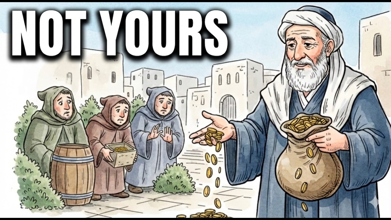 You're Not Generous — You're Returning a Deposit | Pirkei Avos 3:8-9
