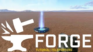 How to use Teleporters in Forge! [Tutorial]