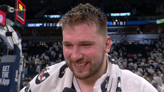 Luka Doncic Talks WCF Game 1 Win vs Timberwolves, Postgame Interview 🎤 -  YouTube