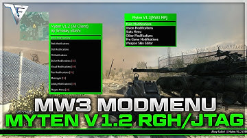 [XBOX] MODERN WARFARE 3 "MYTEN V1.2" MODMENU [RGH] (HOST, OFFHOST & MORE) +DOWNLOAD