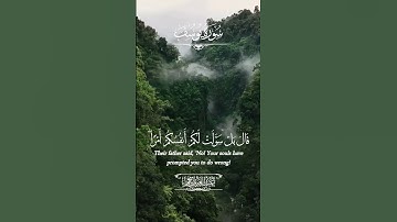 فَصَبْرٌ جَمِيلٌ ۖ عَسَى اللَّهُ أَن يَأْتِيَنِي بِهِمْ جَمِيعًا 😥💖 #سورة يوسف #عبدالعزيز سحيم   C