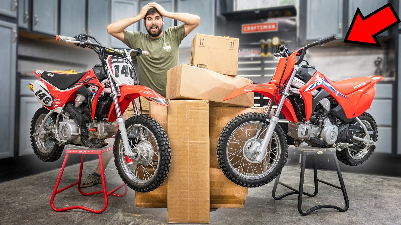 The BUILD OFF Of The PIT BIKES YouTube The BUILD OFF Of The PIT BIKES YouTube