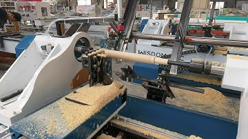 WS-L1530A Auto Feeding Wood Turning Lathe Machine